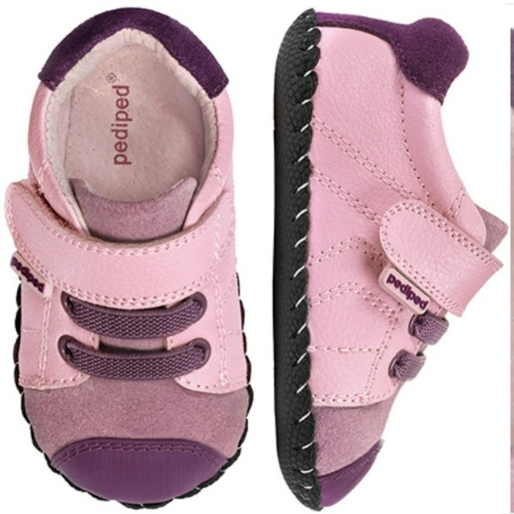 Pediped Originals Jake Pink Shoes 12-18m NWT